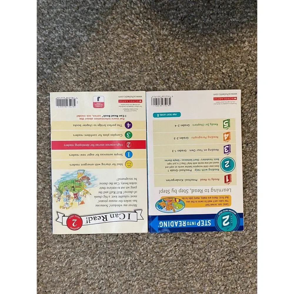Kids Beginner Paperback Level 2 Kindergarten Books